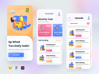 任务管理器 - 移动应用(Task manager - Mobile App)