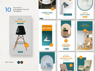 家具 Instagram 故事(Furniture Instagram Stories)