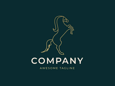 跳马标志(Jumping Horse Logo)