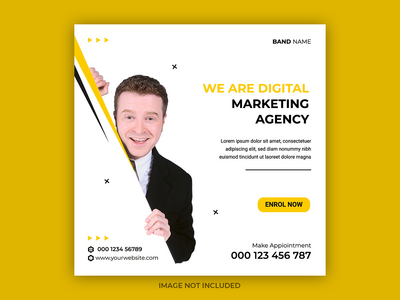 数字营销社交媒体模板(Digital Marketing Social Media Template)