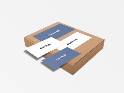 名片样机(Business card Mockup)