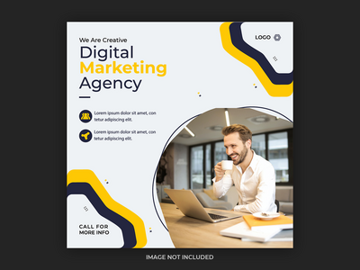 数字营销社交媒体帖子(Digital Marketing Social Media Post)