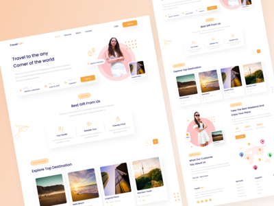 旅行登陆页面(Travel Landing Page)