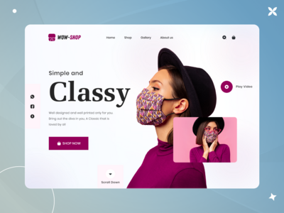 购物网站登陆页面(Shopping Website Lading Page)