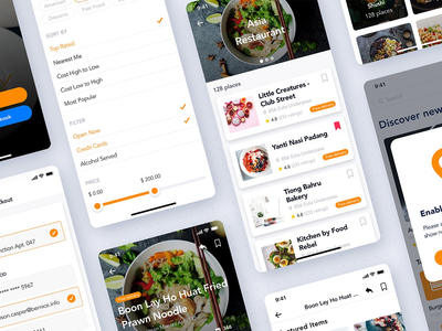 Foody - 点餐餐厅移动 UI 套件(Foody - Ordering Restaurant Mobile UI Kit)