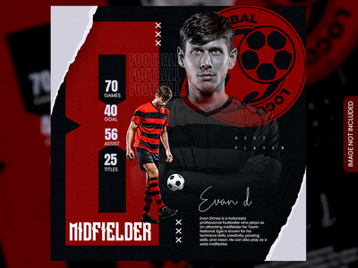 足球和足球比赛日程俱乐部广场社交媒体横幅(Soccer and football match schedule club square social media banner)