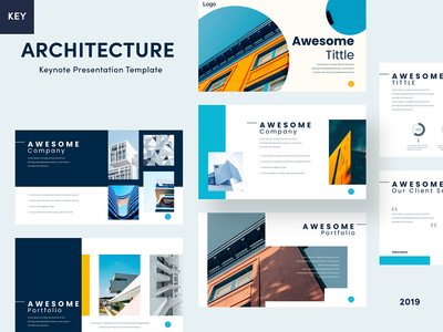 建筑 - 主题演讲模板(Architecture - Keynote Template)