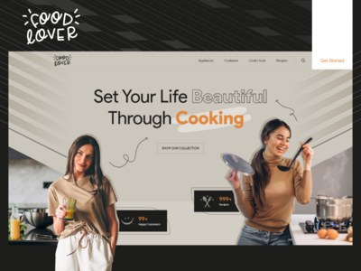 烹饪大师登陆页面(Cooking master landing page)