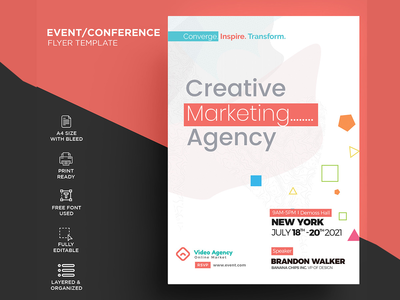 活动/会议传单(Event/Conference Flyer)