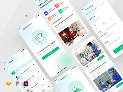 Doctor app ui（患者和应用医生）(Doctor app ui ( Patient and apply doctor))