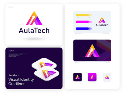 一个抽象的标志设计模板(A Abstract Logo Design Template)