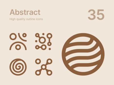 抽象图标(Abstract icons)