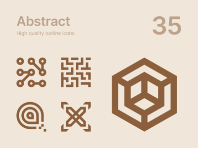 摘要 #2 图标(Abstract #2 icons)