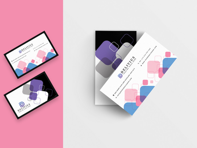 抽象名片模板-04(Abstract Business Card Template-04)