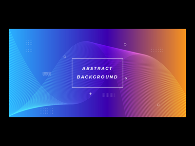 抽象多彩背景设计(Abstract colorful background design)