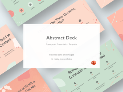 摘要 - 终极演示模板(Abstract - Ultimate Presentation Template)
