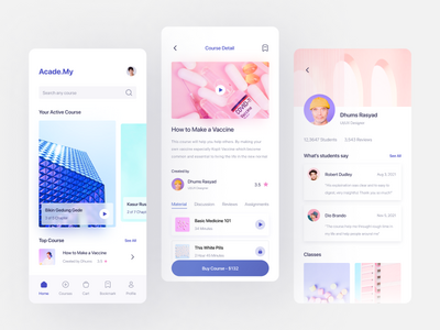 Acade.My - 在线课程移动应用(Acade.My - Online Course Mobile App)