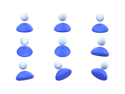 帐户 3D 图标(Account 3D icon)