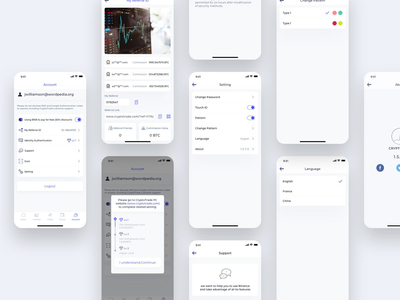 账户 - CryptoTrade UI - FM(Account - CryptoTrade UI - FM)
