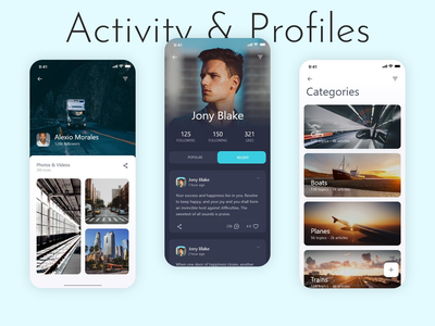 活动和个人资料应用(Activity & Profiles App)