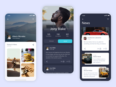 活动和个人资料应用(Activity & Profiles App)