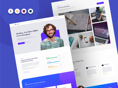 Addict - 个人网站模板(Addict - Personal Website Template)