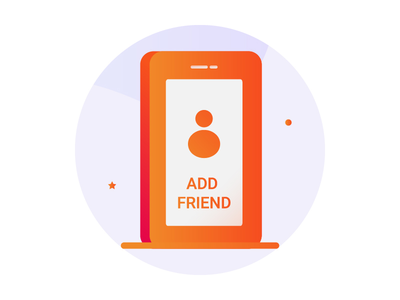 添加新朋友图标(Add New Friend Icon)