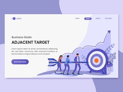 相邻目标营销登陆页面(Adjacent Targets Marketing Landing Page)