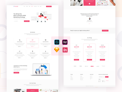 营销登陆页面(Marketing Landing Page)