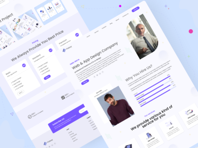 在线工作机构登陆页面(Online Work Agency Landing Page)