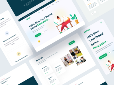 响应式代理登陆页面(Responsive Agency Landing Page)