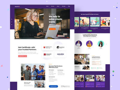 代理登陆页面设计(Agency Landing Page Design)