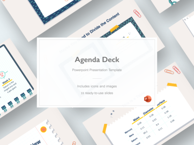 议程甲板 - 终极演示模板(Agenda Deck - Ultimate Presentation Template)