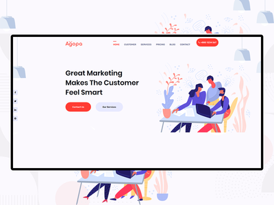 Agopa - 创意代理网站(Agopa - Creative Agency Website)