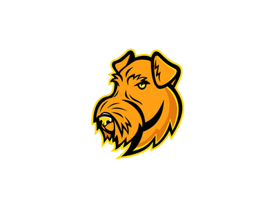 Airedale 梗犬吉祥物(Airedale Terrier Dog Mascot)