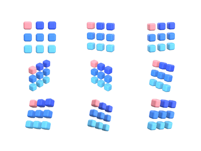 所有功能 3D 图标(All Features 3D icon)