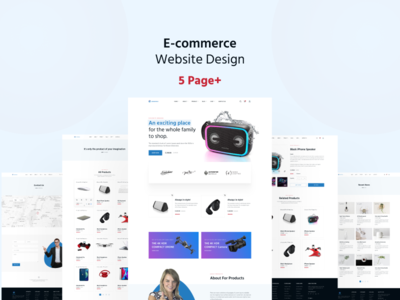 Shopify 电子商务网站设计(Shopify E-commerce website Design)