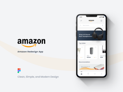 亚马逊 - 重新设计应用程序(Amazon - Redesign App)