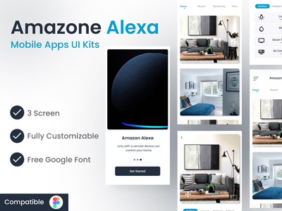 Amazone Alexa 应用程序 UI 套件(Amazone Alexa App UI Kit)