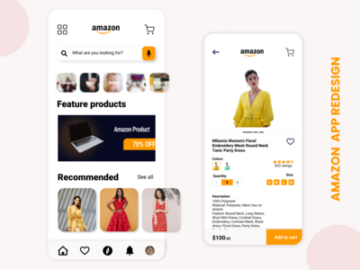 亚马逊应用重新设计(Amazon App redesign)