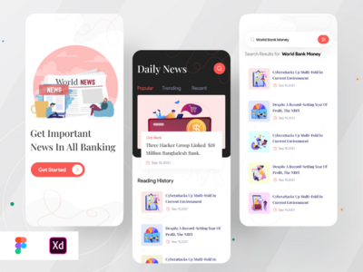 新闻移动应用(News mobile app)
