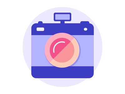 模拟相机图标(Analog Camera Icon)