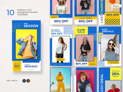 时尚 vol.1 Instagram 故事(Fashion vol.1 Instagram Stories)