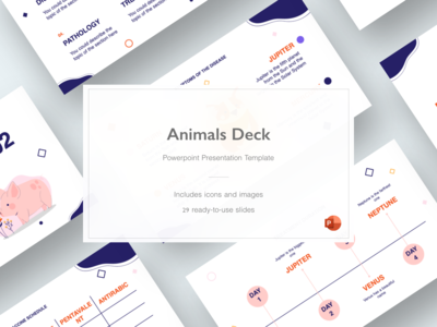 动物甲板 - 终极演示模板(Animals Deck - Ultimate Presentation Template)