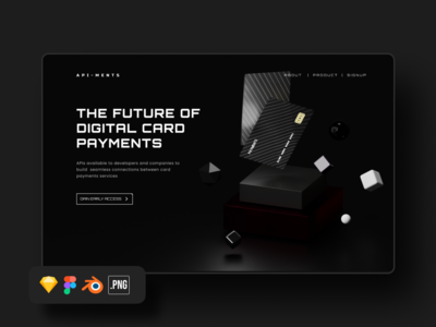 Apiton - 应用登陆页面 PSD 模板(Apiton - App Landing Page PSD Template)