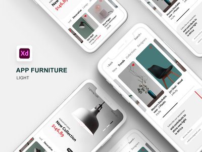 家具 iOS 移动应用程序(Furniture iOS Mobile App)