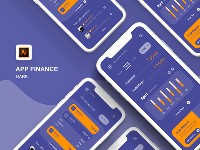 财务 iOS 移动应用程序(Finance iOS Mobile App)