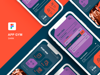 健身房 iOS 移动应用程序(Gym iOS Mobile App)