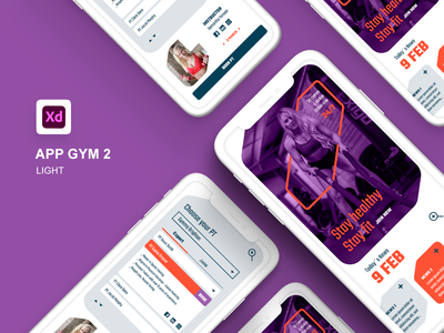 健身房 iOS 移动应用程序(Gym iOS Mobile App)