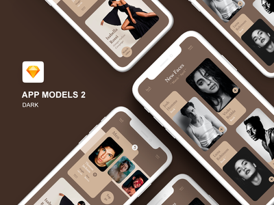 模特经纪公司 iOS 移动应用程序(Model Agency iOS Mobile App)